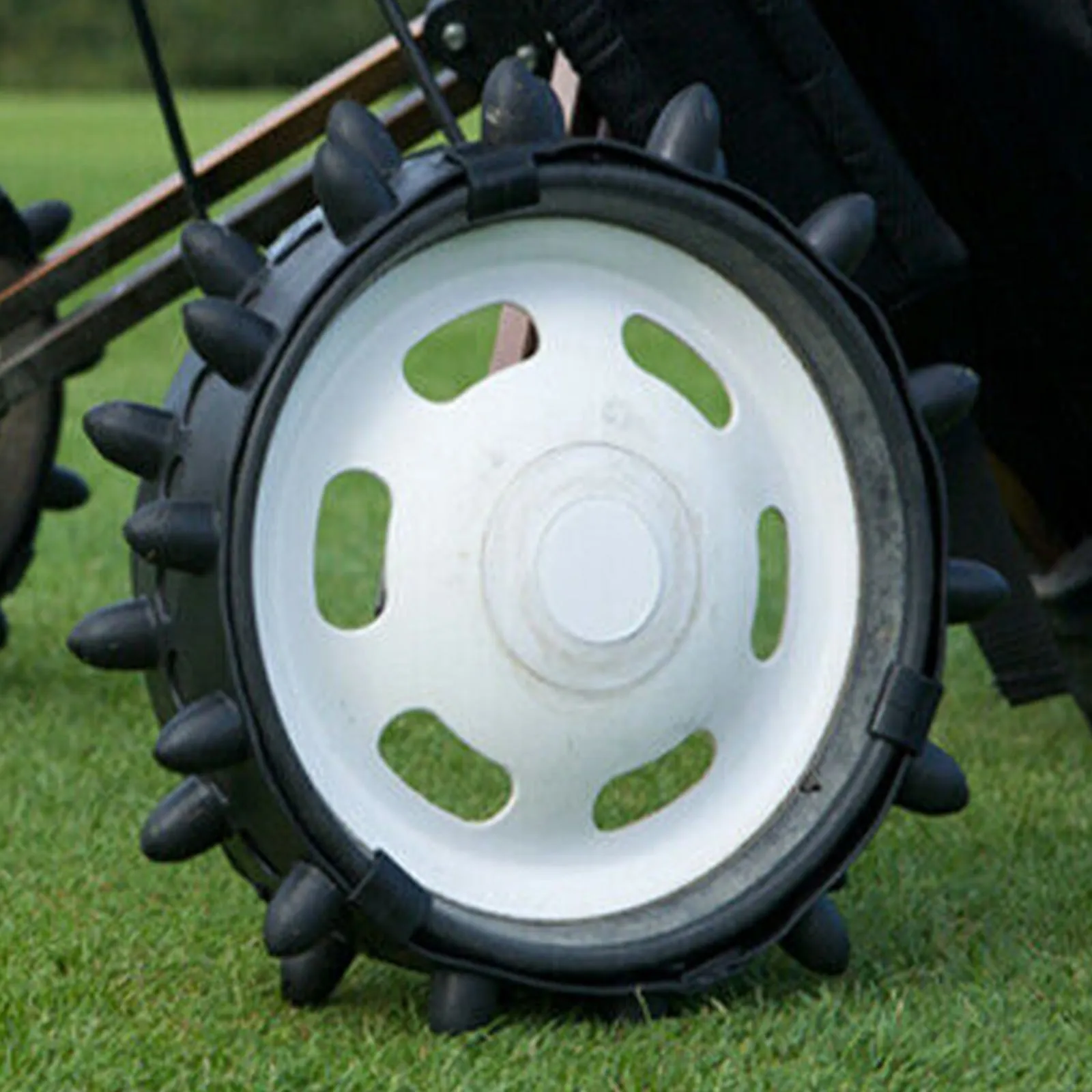 14 Hedgehog Golf Cart Wheel Covers with Enhanced Grip