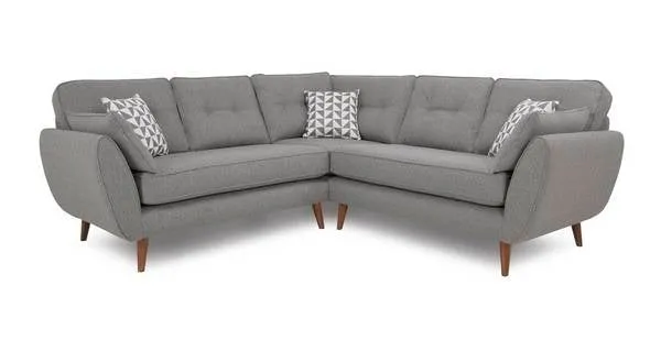 2 Piece 2 Arms Seater Zinc Sofa