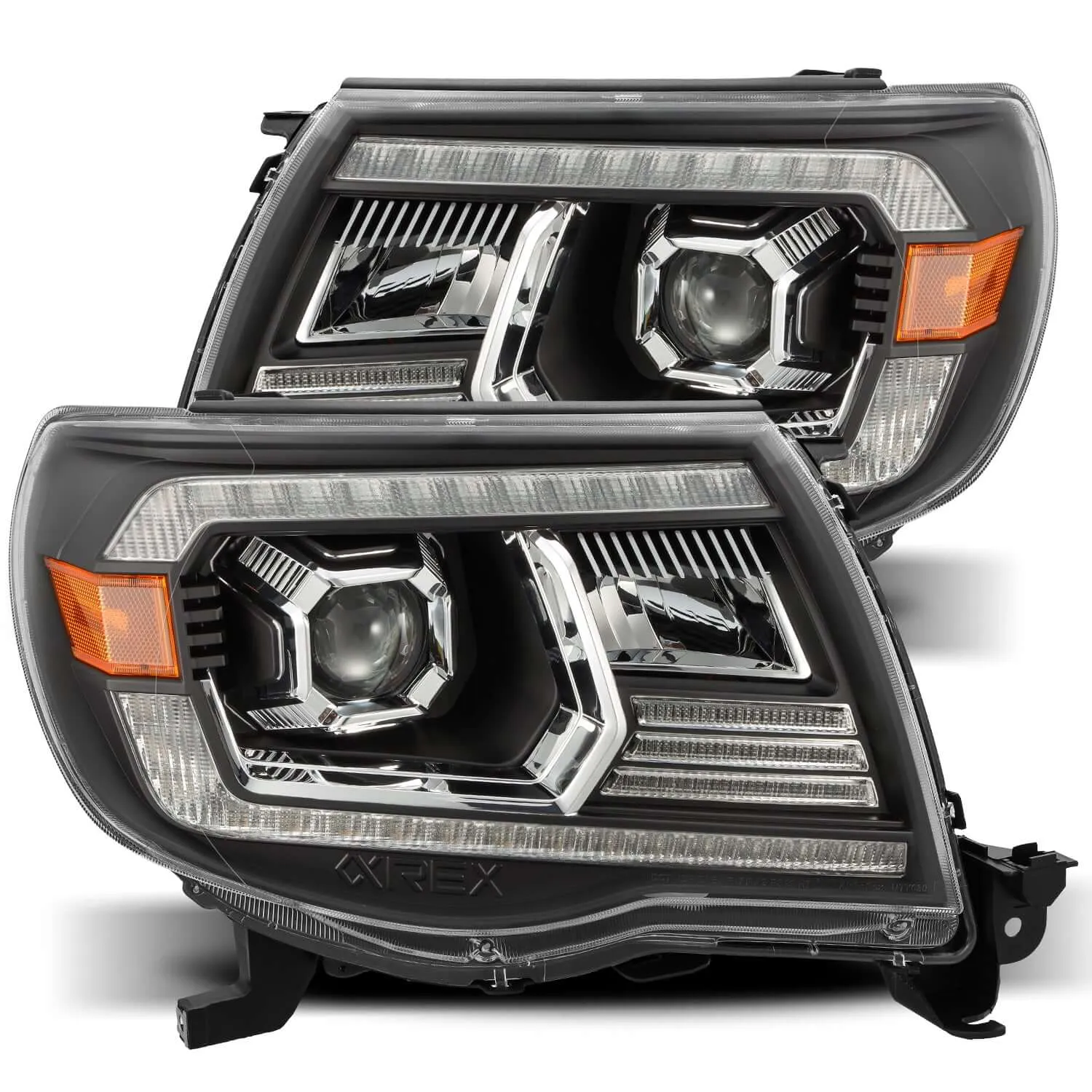 2005-2011 Toyota Tacoma PRO-Series Projector Headlights | Clear DRL