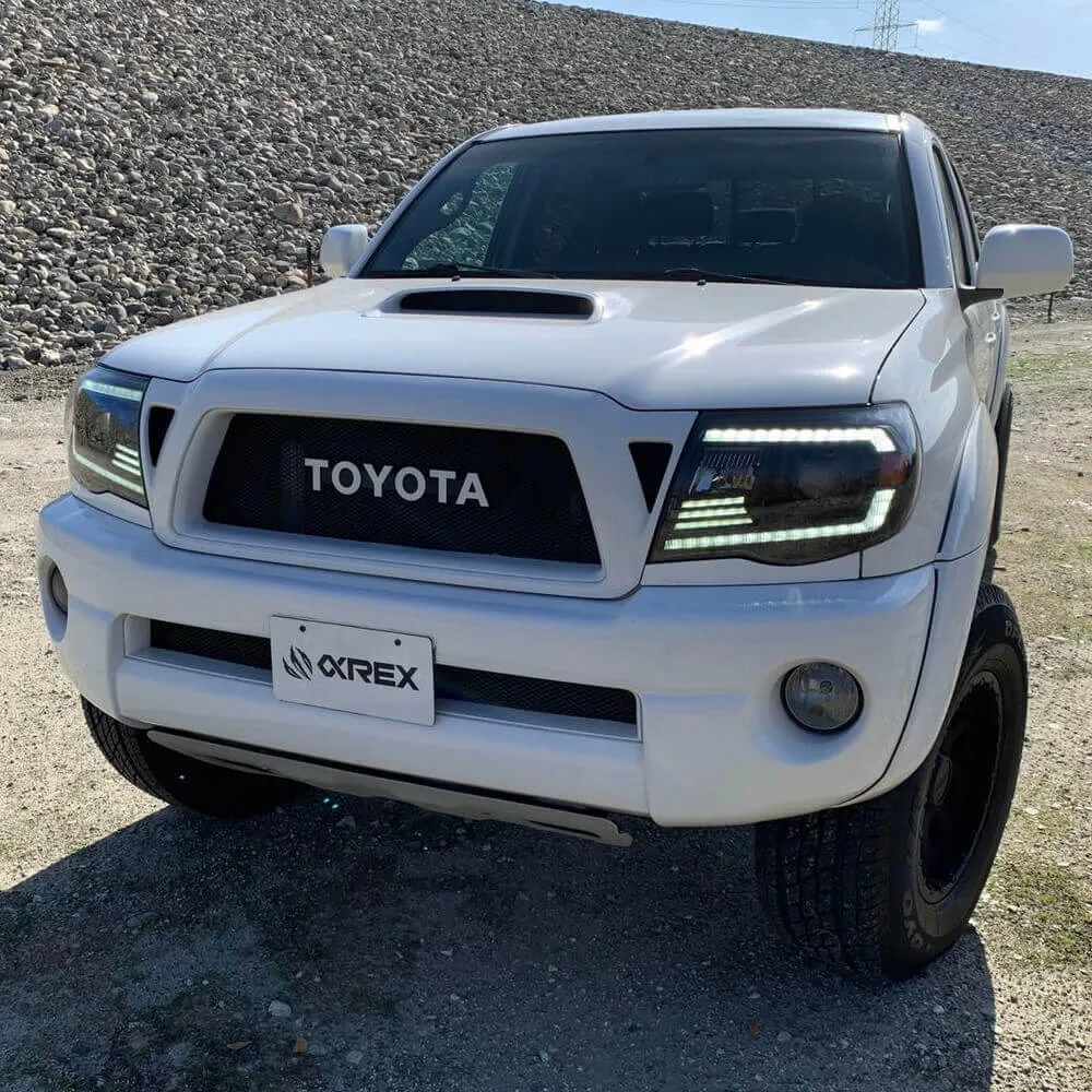 2005-2011 Toyota Tacoma PRO-Series Projector Headlights | Clear DRL