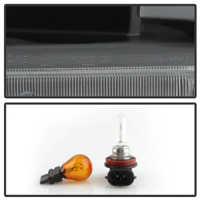 2012-2015 Halo Projector Lights-Light Bar DRL