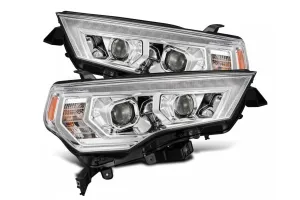 2014-22 Toyota 4Runner AlphaRex MK II Luxx Series LED Projector Headlights - Chrome