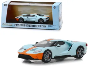 2019 Ford GT Heritage Edition Gulf Oil Color Scheme 1/43 Diecast Model Car by Greenlight