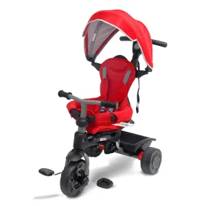 3-stage Kids Trike With Canopy - Red | Veebee Explorer