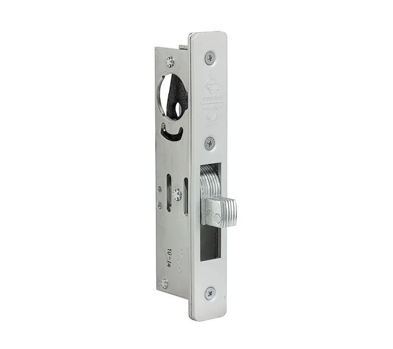 Adams Rite 1830-03-628 Bottom Rail Deadlock, 1-1/8" Backset, Aluminum Finish