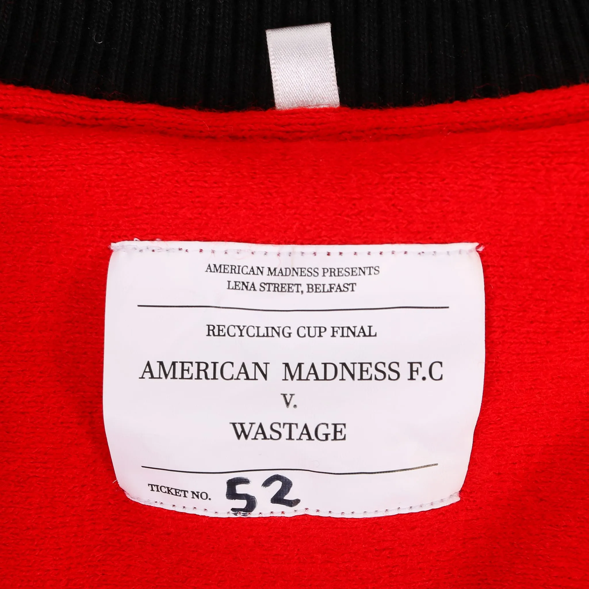 AM Re-Worked Football Scarf Jacket #52