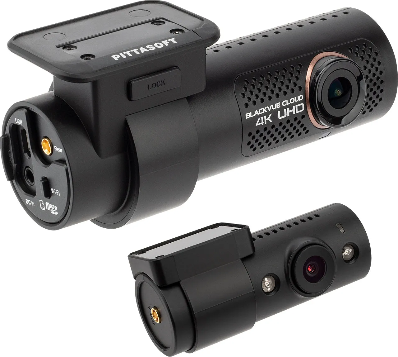 BlackVue DR900X-2CH IR Plus 32GB 4K Dual Channel Dash Cam with Nightvision Cabin Camera (Delivery Only)