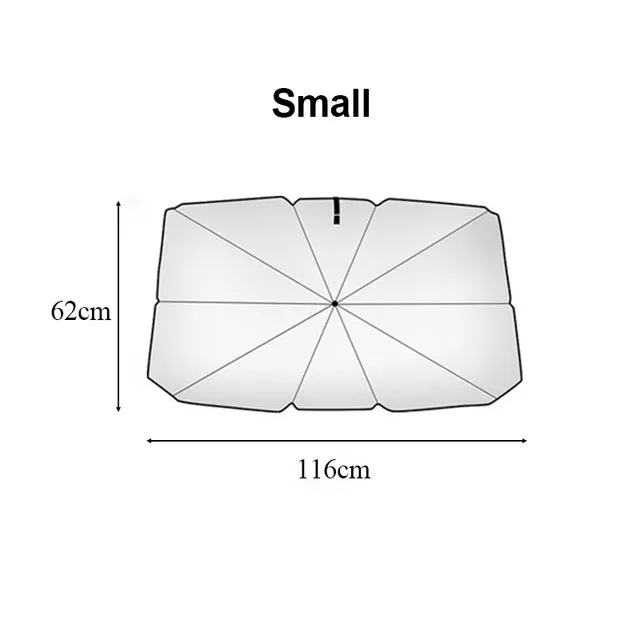Car Windshield Sunshade Umbrella Type