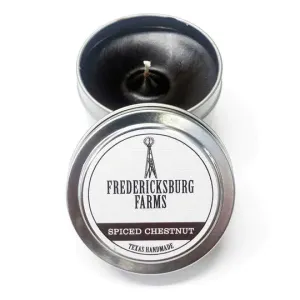 Fredericksburg Farms Spiced Chestnut Travel Tin