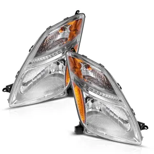 Headlight Assembly For 2006-2009 Toyota Prius with Factory Halogen Headlights Models Only