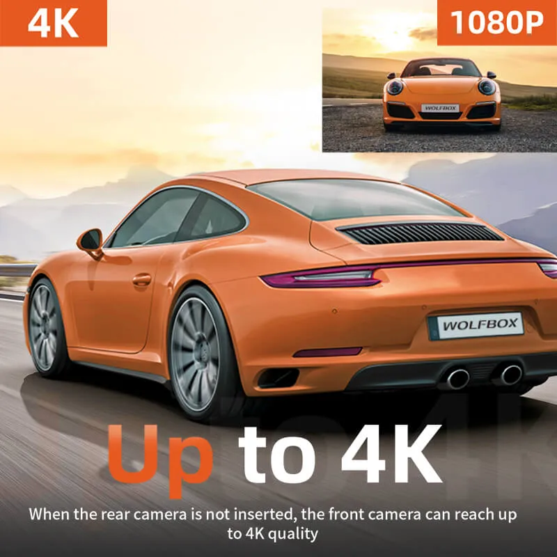 i07 | 3 Channel 2.5K 1080P 1080P Dashboard Recorder Built-in GPS WiFi