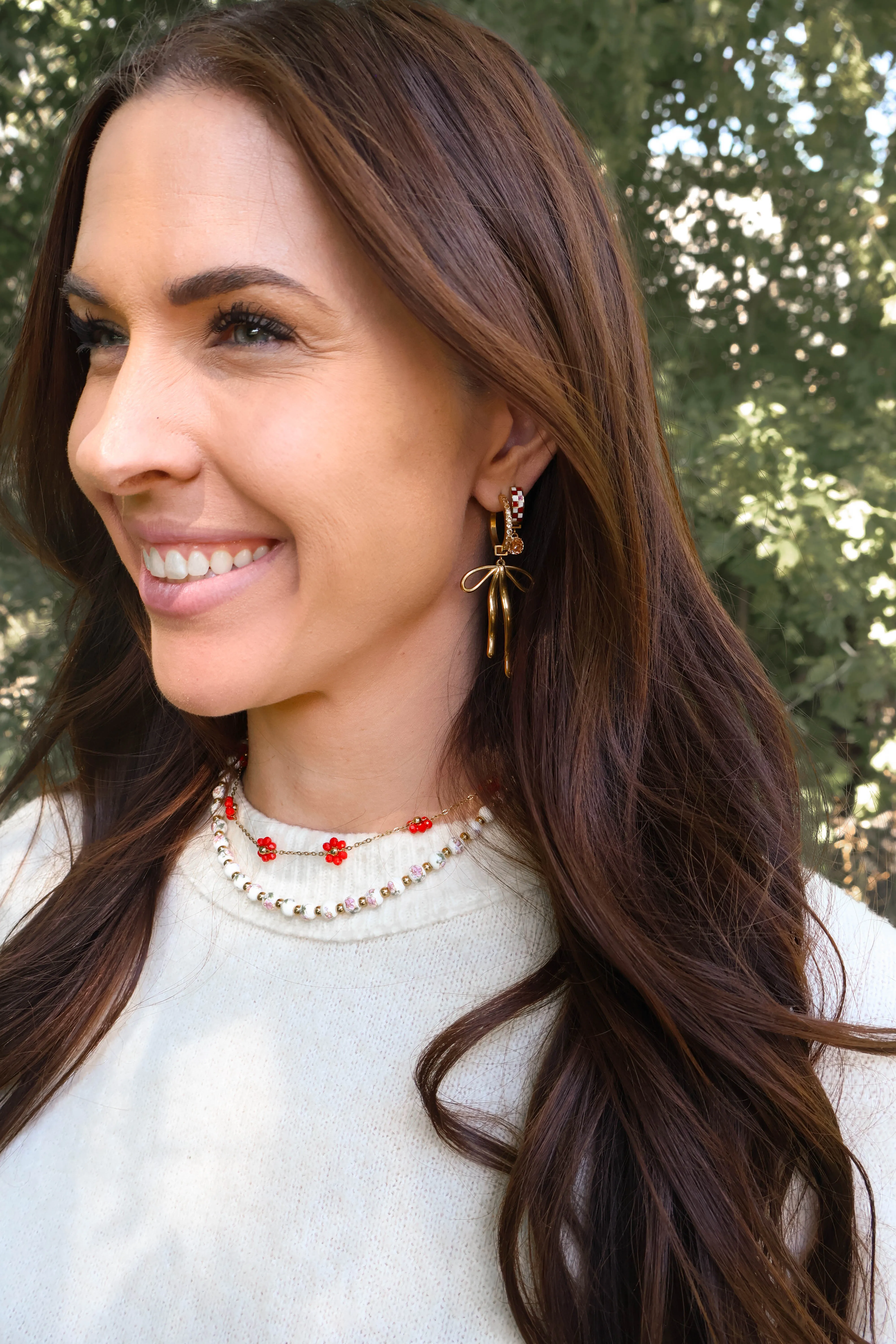 Long Tail Bow Charm