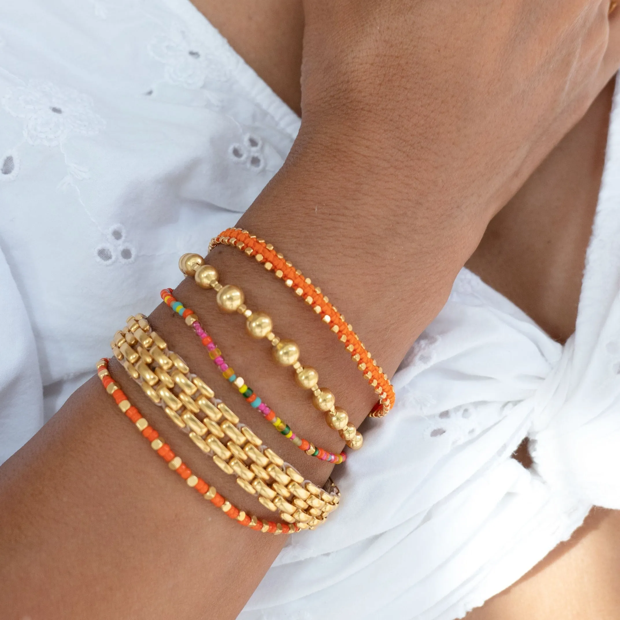 LULU PEGGY HERMES ORANGE