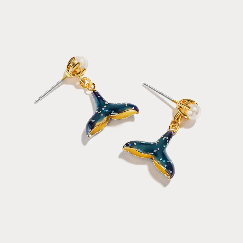 Mermaid Tail Earrings