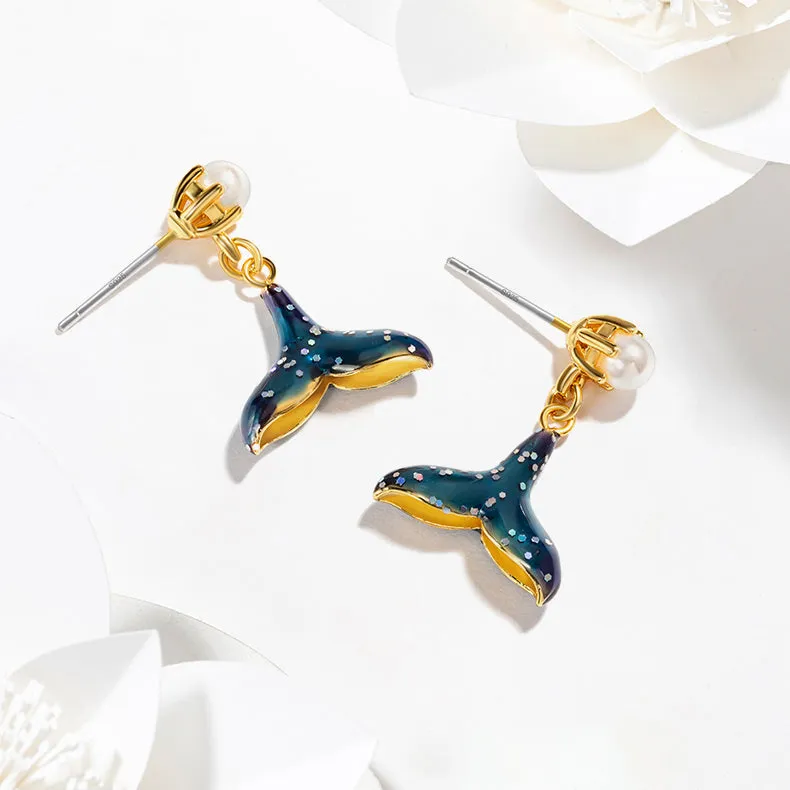 Mermaid Tail Earrings