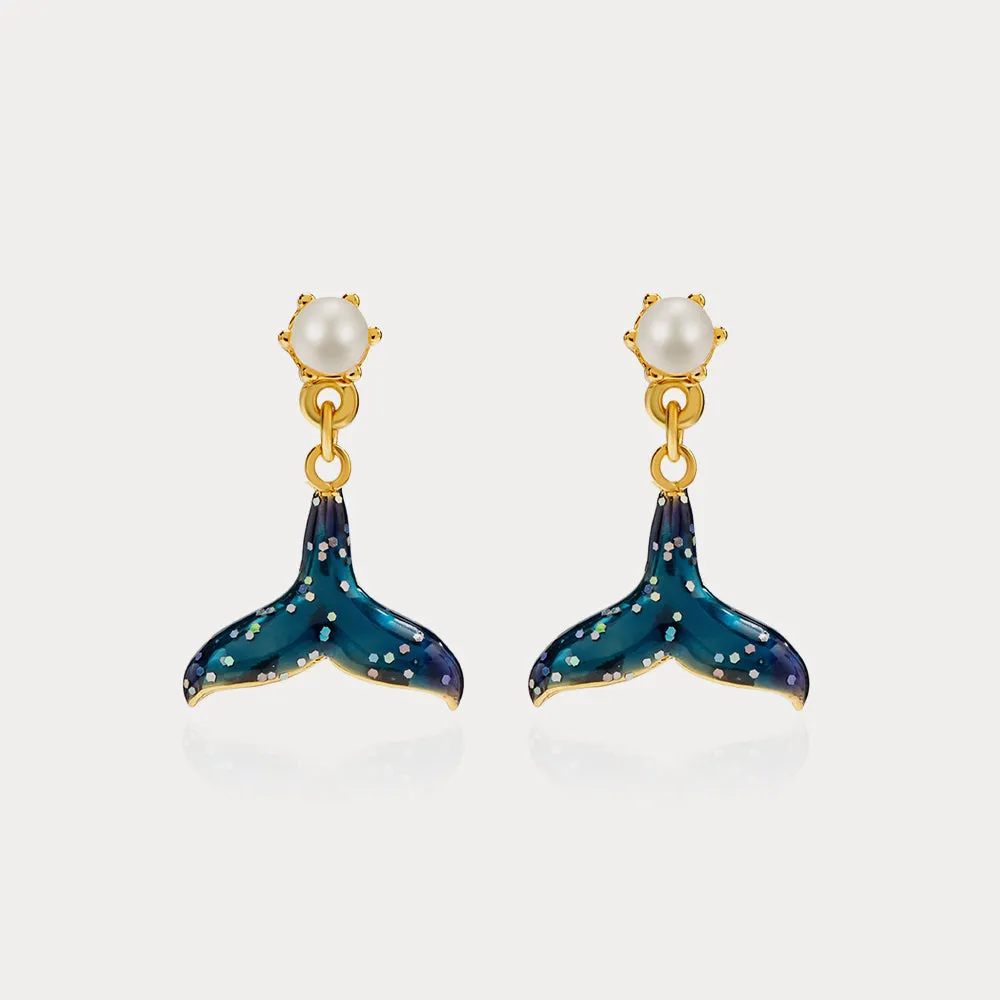 Mermaid Tail Earrings
