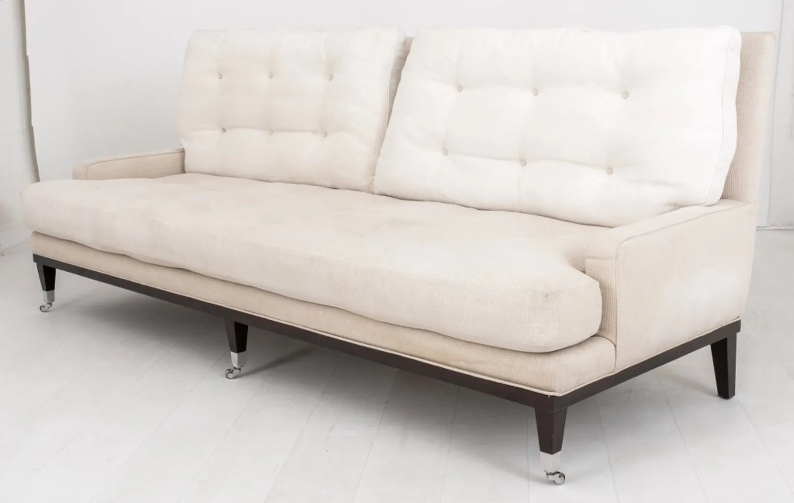 Mid-Century Modern Style Sofa in Walnut