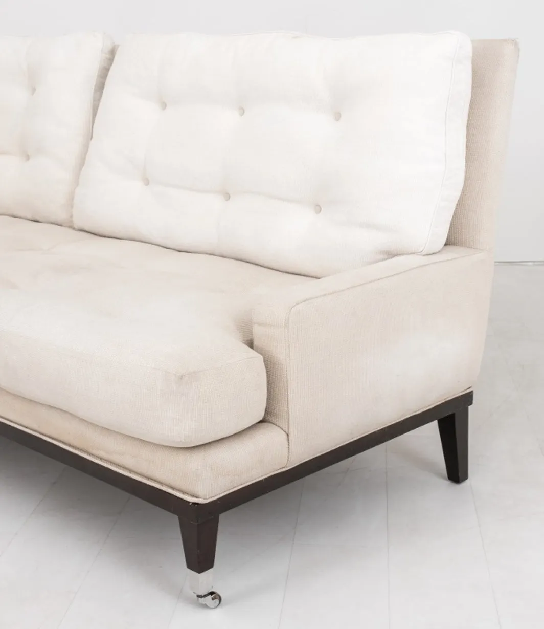 Mid-Century Modern Style Sofa in Walnut