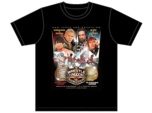 NJPW DOUBLE GOLD DASH T-SHIRT