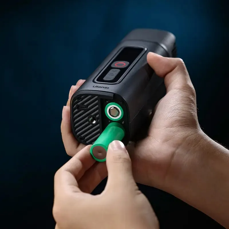 Portable 40W Handheld Smoke Machine with Wireless Remote Control for Photography and Stage Effects