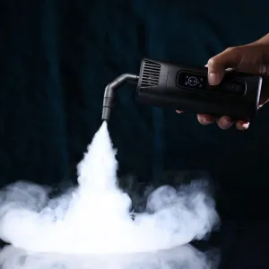 Portable 40W Handheld Smoke Machine with Wireless Remote Control for Photography and Stage Effects