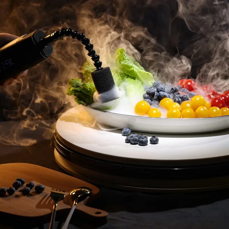 Portable 40W Handheld Smoke Machine with Wireless Remote Control for Photography and Stage Effects