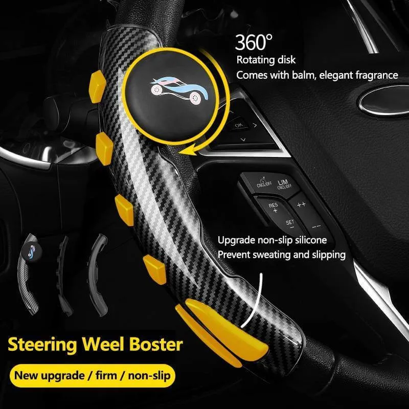 Universal Anti-Slip Car Steering Wheel Booster Cover