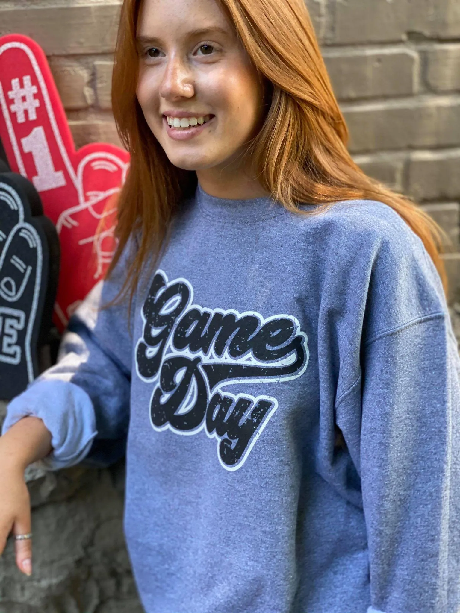 Vintage Game Day Sweatshirt